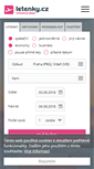 Mobile Screenshot of letenky.cz