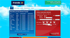 Desktop Screenshot of friendstravel.letenky.sk