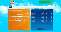 Desktop Screenshot of ckgaleb.letenky.sk