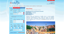 Desktop Screenshot of barcelona.letenky.sk