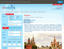 Tablet Screenshot of moskva.letenky.sk