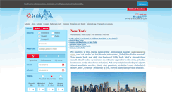 Desktop Screenshot of new-york.letenky.sk
