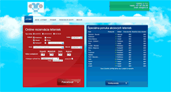 Desktop Screenshot of erroweb.letenky.sk